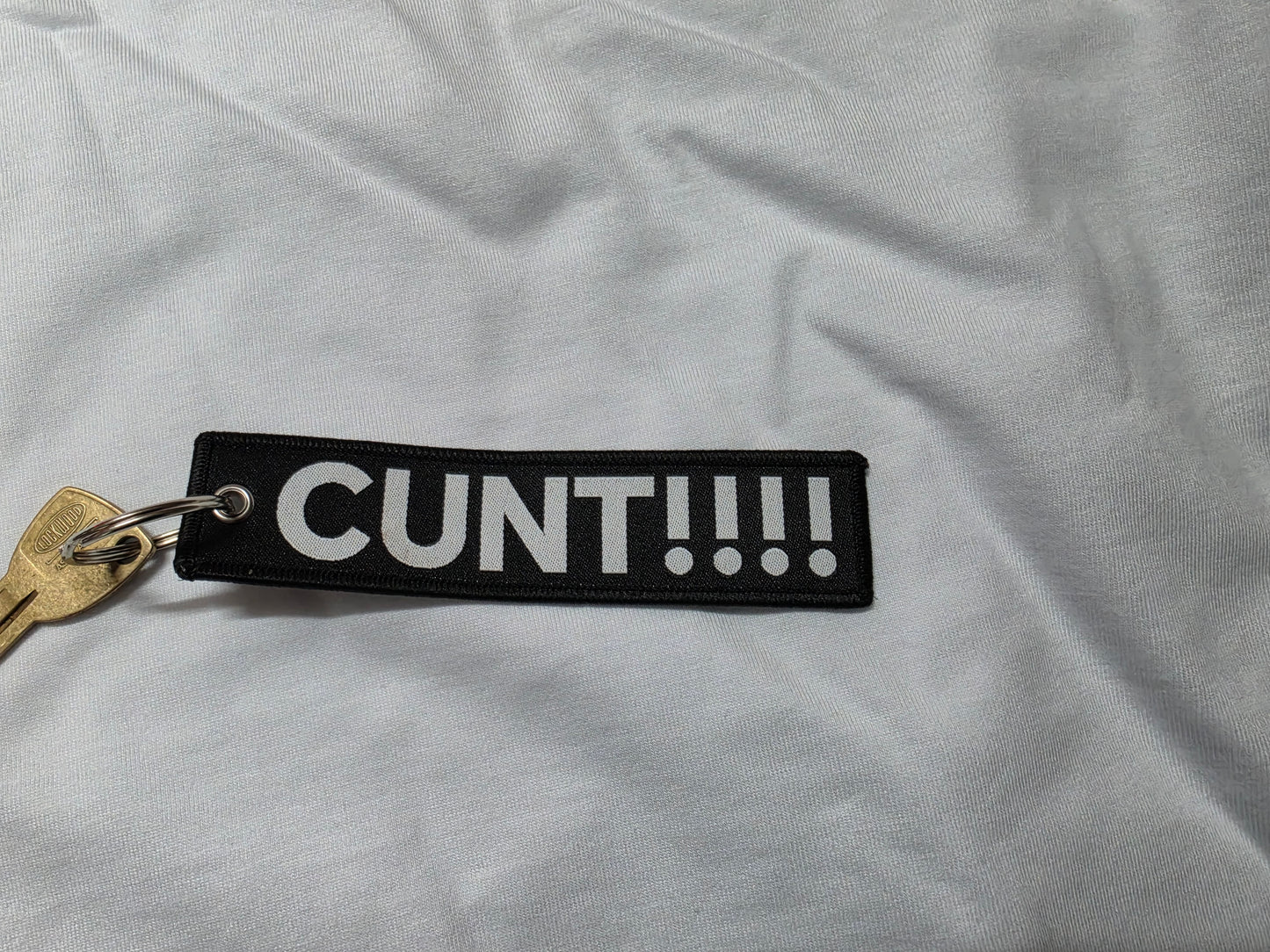 MAYHEM CUNT!!!! key tag