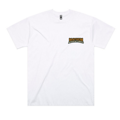 Mayhem adventures Youtube Tee