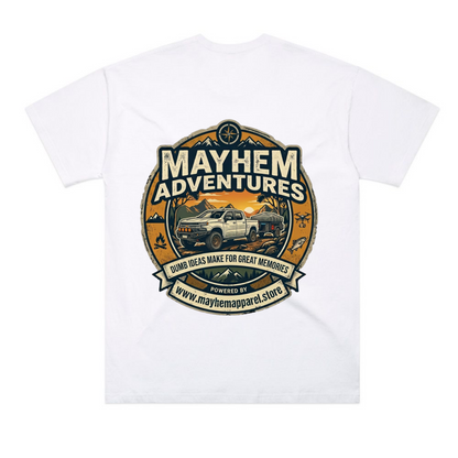 Mayhem adventures Youtube Tee