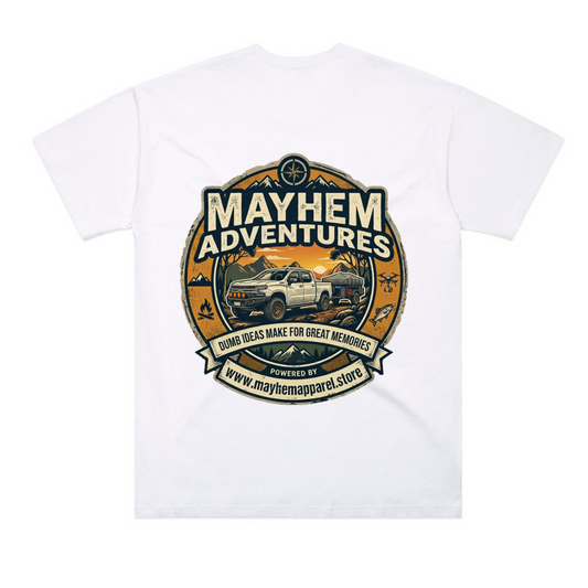 Mayhem adventures Youtube Tee