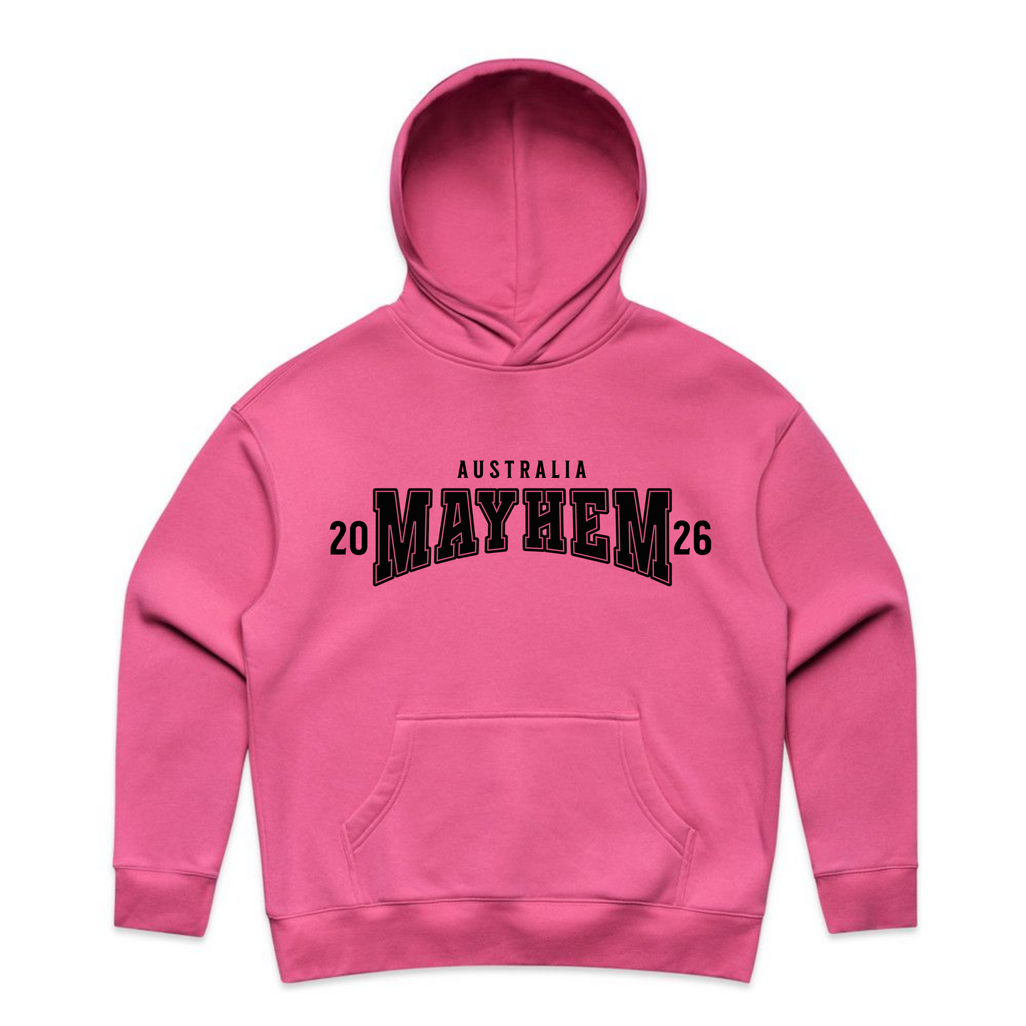 WOMENS PINK MAYHEM HOOD